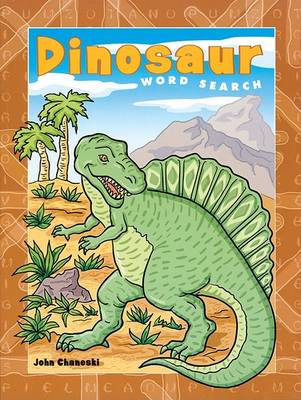 Book cover for Dinosaur Word Search