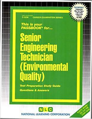 Book cover for Senior Engineering Technician (Environmental Quality)