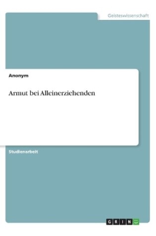 Cover of Armut bei Alleinerziehenden