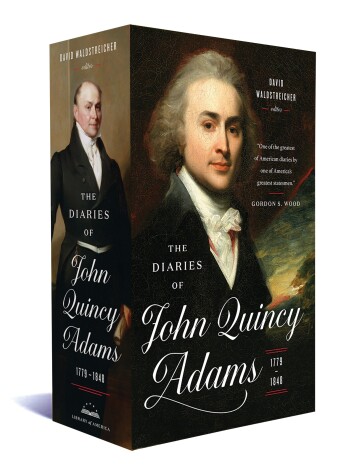 Book cover for The Diaries of John Quincy Adams 1779-1848