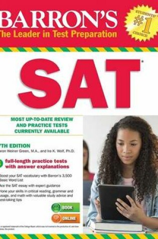 Cover of Barron's SAT, 27th Edition