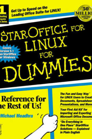 Cover of StarOffice for Linux For Dummies