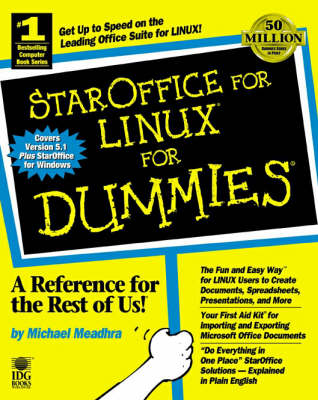 Book cover for StarOffice for Linux For Dummies