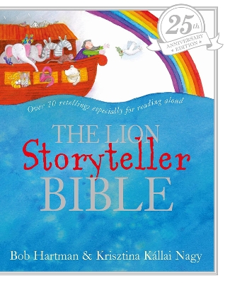 Book cover for The Lion Storyteller Bible 25th Anniversary Edition