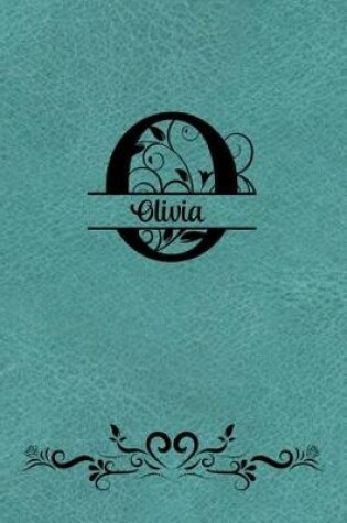 Cover of Split Letter Personalized Name Journal - Olivia