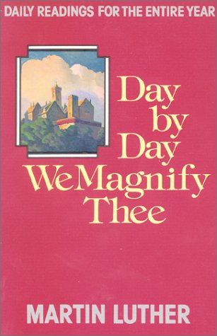 Book cover for Day by Day We Magnify Thee Daily Readings