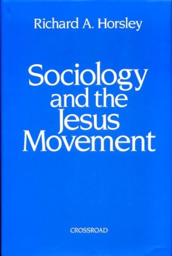 Book cover for Sociology and the Jesus Movement