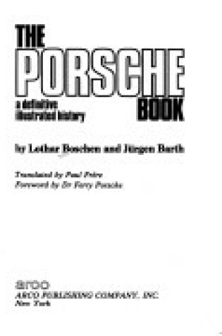 Cover of The Porsche Book