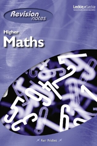 Cover of Higher Maths Revision Notes