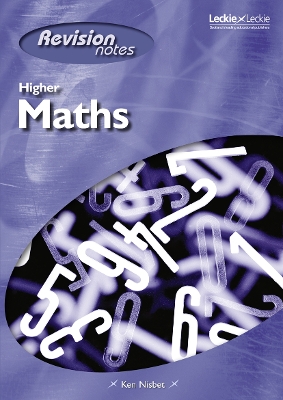 Cover of Higher Maths Revision Notes