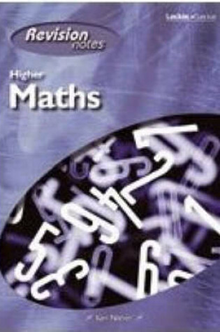 Cover of Higher Maths Revision Notes