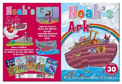 Book cover for Bible Story Sticker Book for Children: Noah's Ark