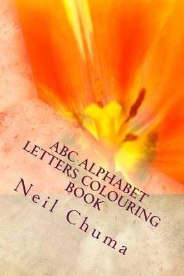 Book cover for ABC Alphabet Letters Colouring book