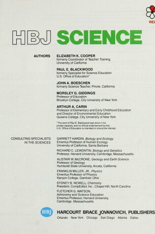 Cover of Science, Level 1