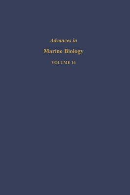 Cover of Advances in Marine Biology Vol. 16 APL