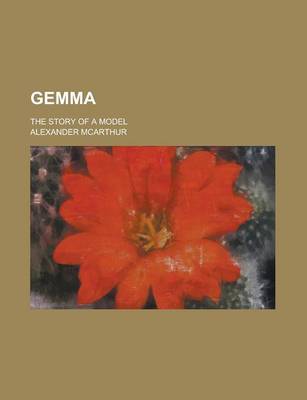 Book cover for Gemma; The Story of a Model