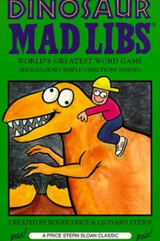 Cover of Dinosaur Mad Libs