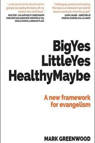 Cover of Big Yes Little Yes Healthy Maybe