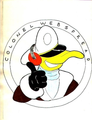 Book cover for The Completely Unauthorized Adventures of Colonel Webspread