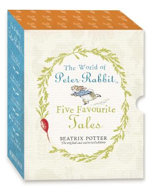 Book cover for The World of Peter Rabbit Five Favourite Tales from Beatrix Potter