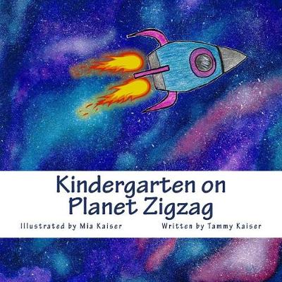 Book cover for Kindergarten on Planet Zigzag