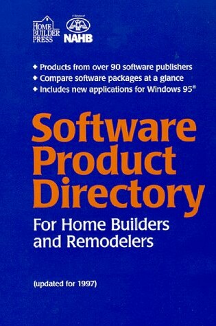 Cover of Software Product Directory for Builders & Remodelers