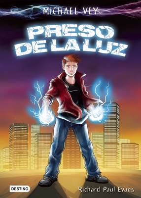 Book cover for Michael Vey. Preso de la Luz
