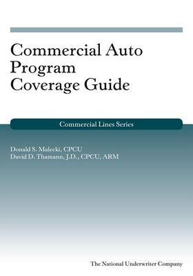 Cover of Commercial Auto Program Coverage Guide