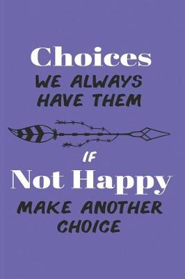 Book cover for Choices We Always Have Them if Not Happy Make Another Choice