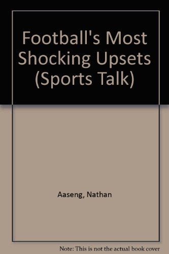 Book cover for Football's Most Shocking Upsets