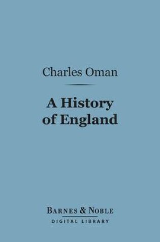 Cover of A History of England (Barnes & Noble Digital Library)