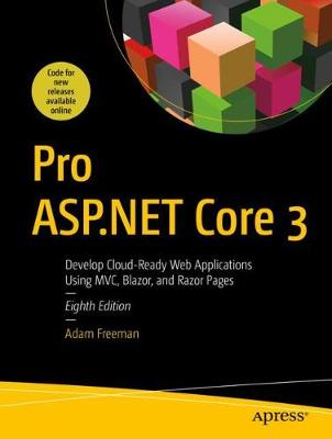 Book cover for Pro ASP.NET Core 3