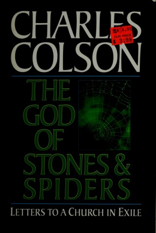 Book cover for The God of Stones and Spiders