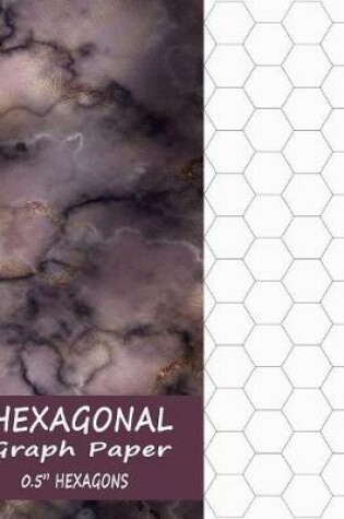 Cover of Hexagon Graph Paper Large