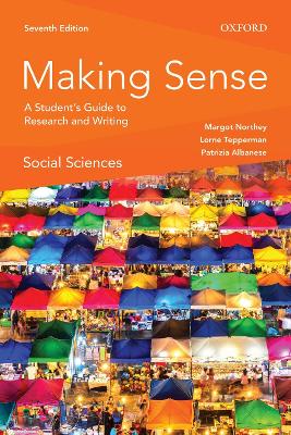 Cover of Making Sense in the Social Sciences