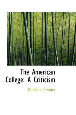 Cover of The American College