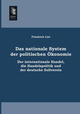 Book cover for Das Nationale System Der Politischen Okonomie