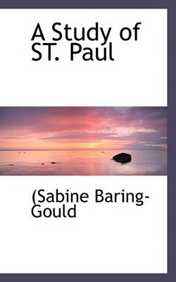 Book cover for A Study of St. Paul