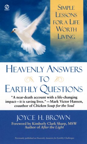 Book cover for Heavenly Answers for Earthly Questions