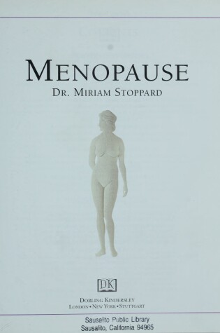 Cover of Menopause