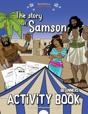 Book cover for The Story of Samson Activity Book