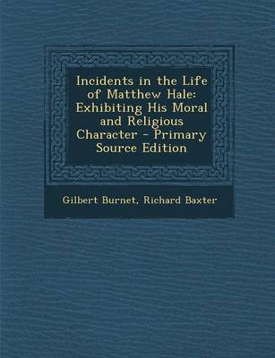 Book cover for Incidents in the Life of Matthew Hale