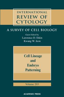 Book cover for Cell Lineage and Embryo Patterning