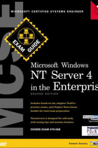 Cover of MCSE Microsoft Windows NT Server in the Enterprise Exam Guide, Second Edition