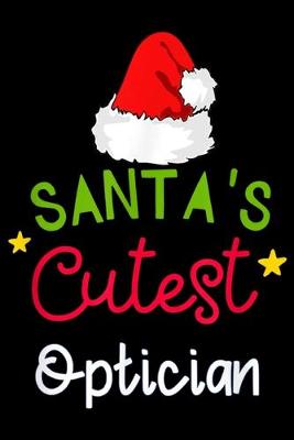 Book cover for santa's cutest Optician