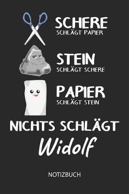 Book cover for Nichts schlagt - Widolf - Notizbuch