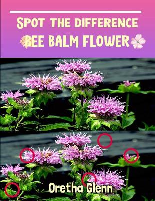 Book cover for Spot the difference Bee Balm Flower
