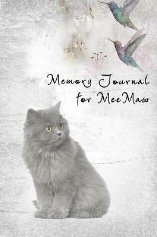 Cover of Memory Journal for Meemaw