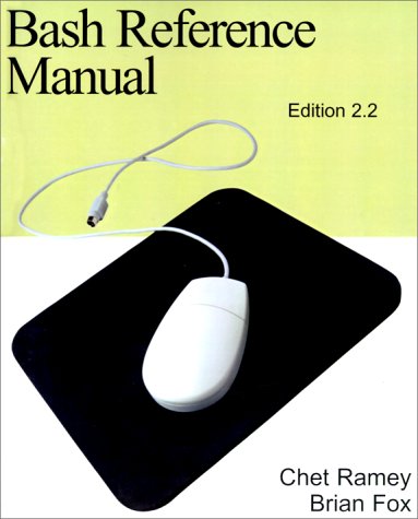 Book cover for Bash Reference Manual