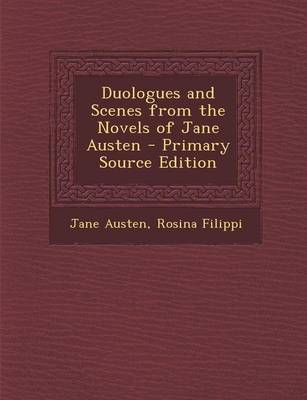 Book cover for Duologues and Scenes from the Novels of Jane Austen - Primary Source Edition